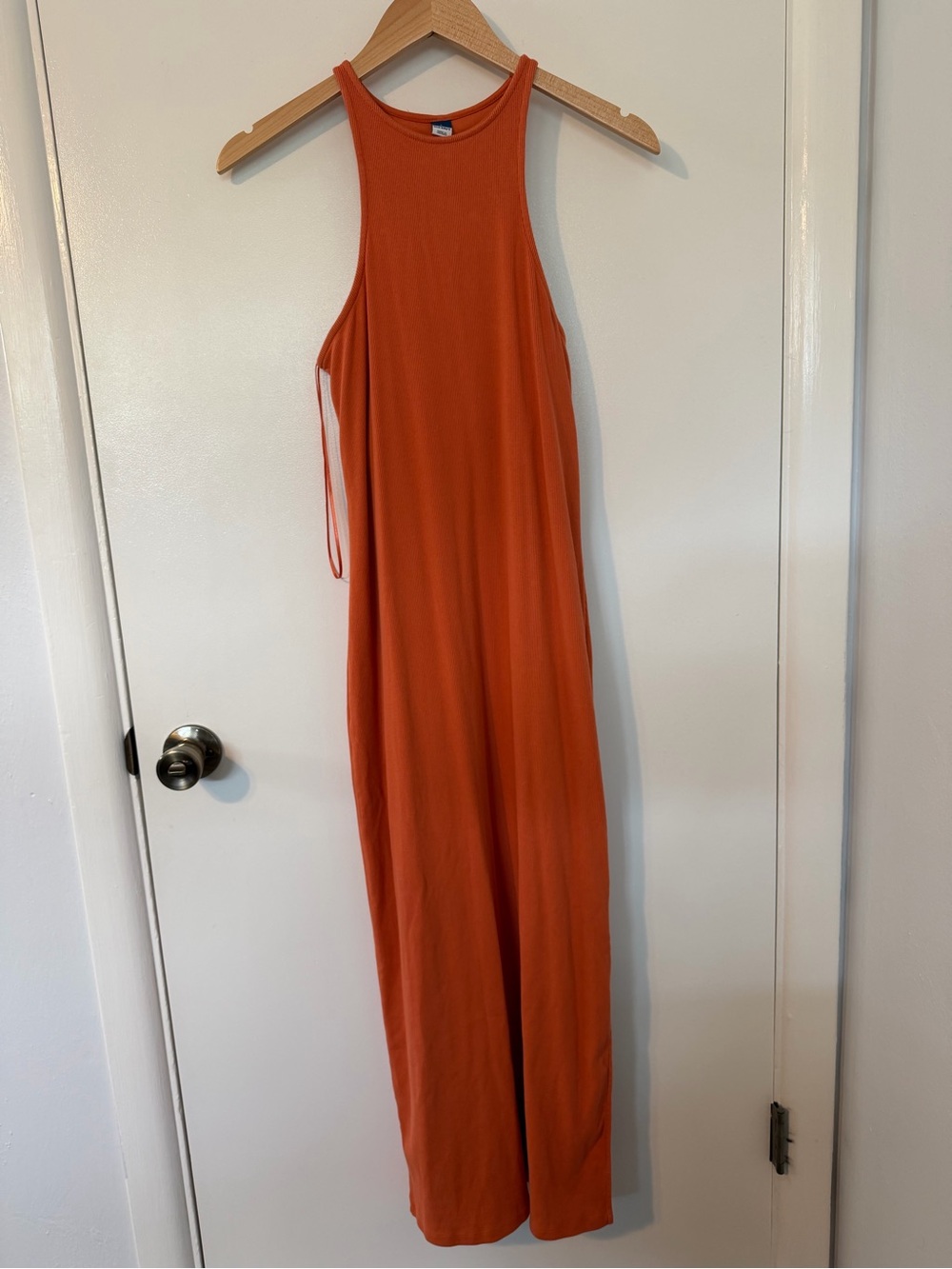 Old Navy Rust Orange Sleeveless Maxi Dress